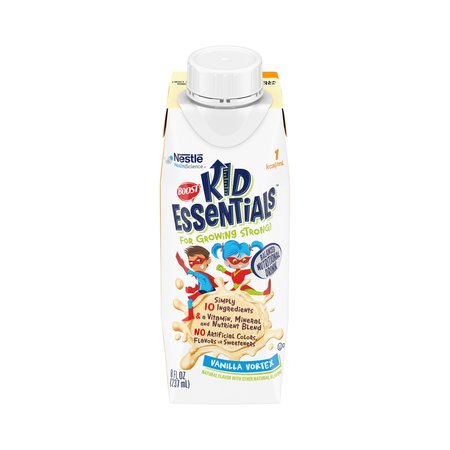 BOOST Kid Essentials Vanilla Pediatric Oral Supplement, 8 oz. Carton, PK 24 00043900889344